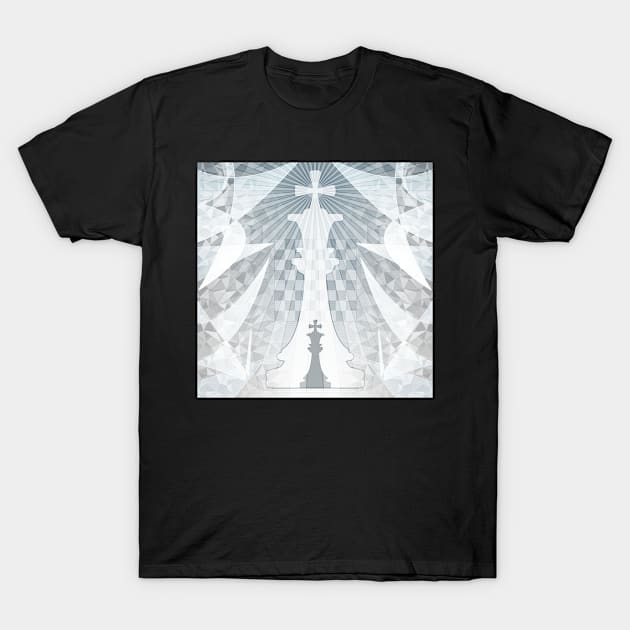 Black King T-Shirt by Spaksu